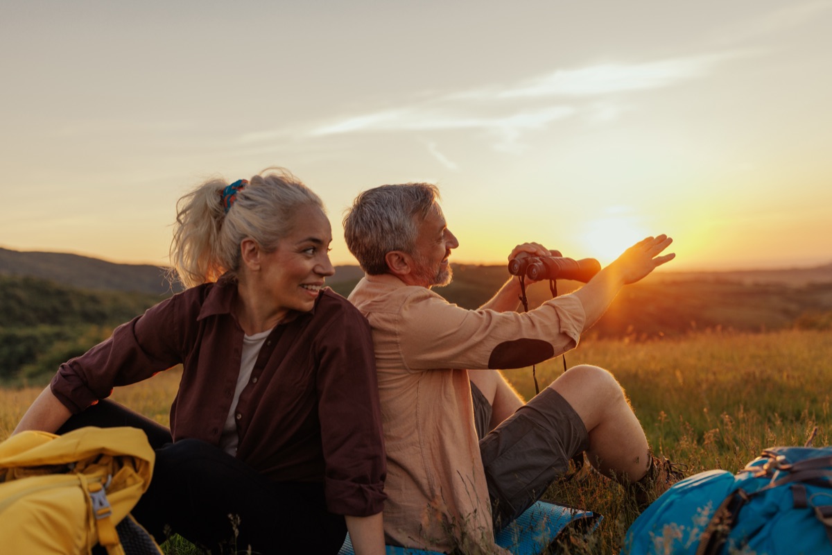 Couple enjoying an active lifestyle, covered by Canada Life participating whole life insurance
