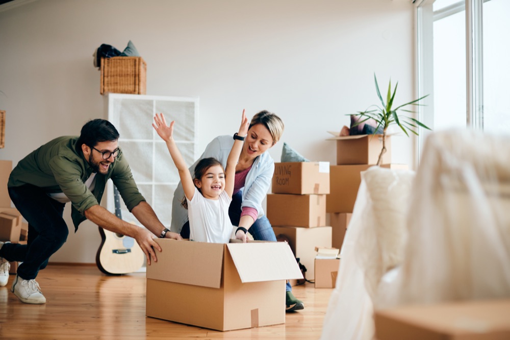 Family reviewing RBC YourTerm life insurance coverage