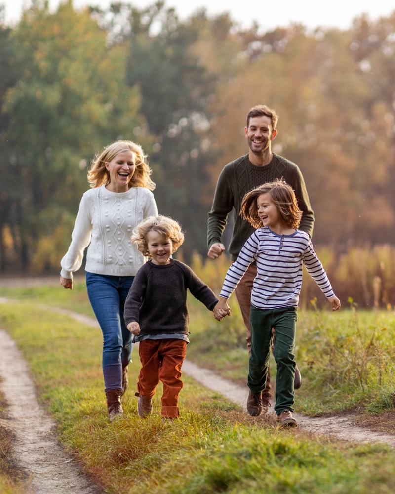 Family enjoying quality time together
